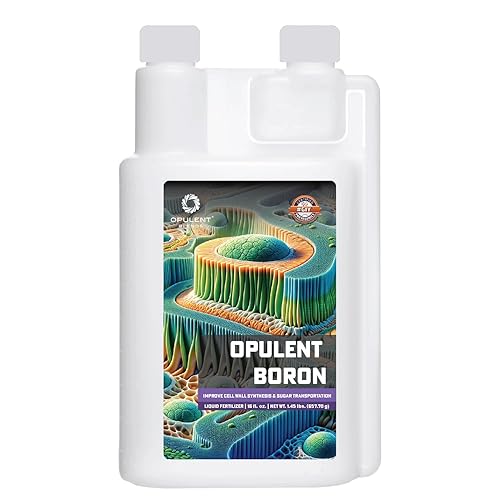 Opulent Boron | 16 fl. oz. | Impulsa el crecimiento reproductivo de las plantas | Fertilizante líquido de boro