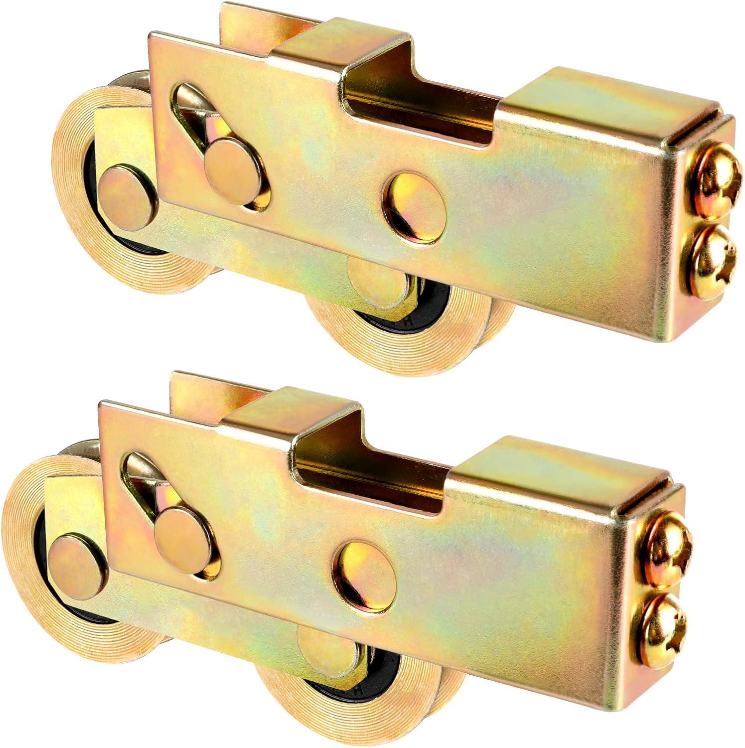 Huazu Sliding Patio Door Tandem Roller Assembly 11/4 Inch Steel Ball Bearing