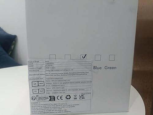 Miniatura 8 de Hervidor de té eléctrico para agua hirviendo, caldera de agua de acero inoxidable con tapa abierta, 1500 W1.7 L para preparación de cafété, apagado