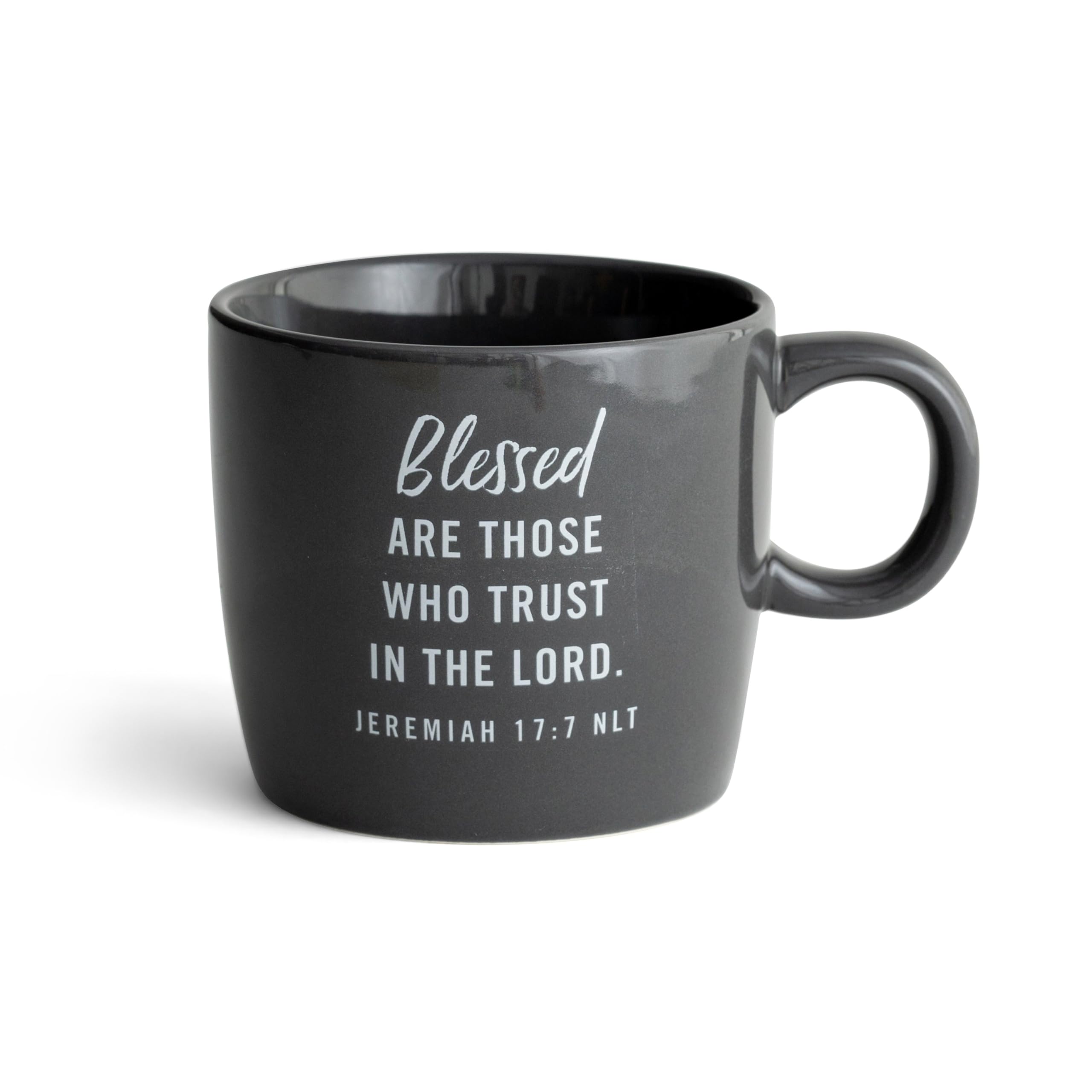 DaySpring - Man of Faith - Inspirational Ceramic Mug, 16oz, Gray