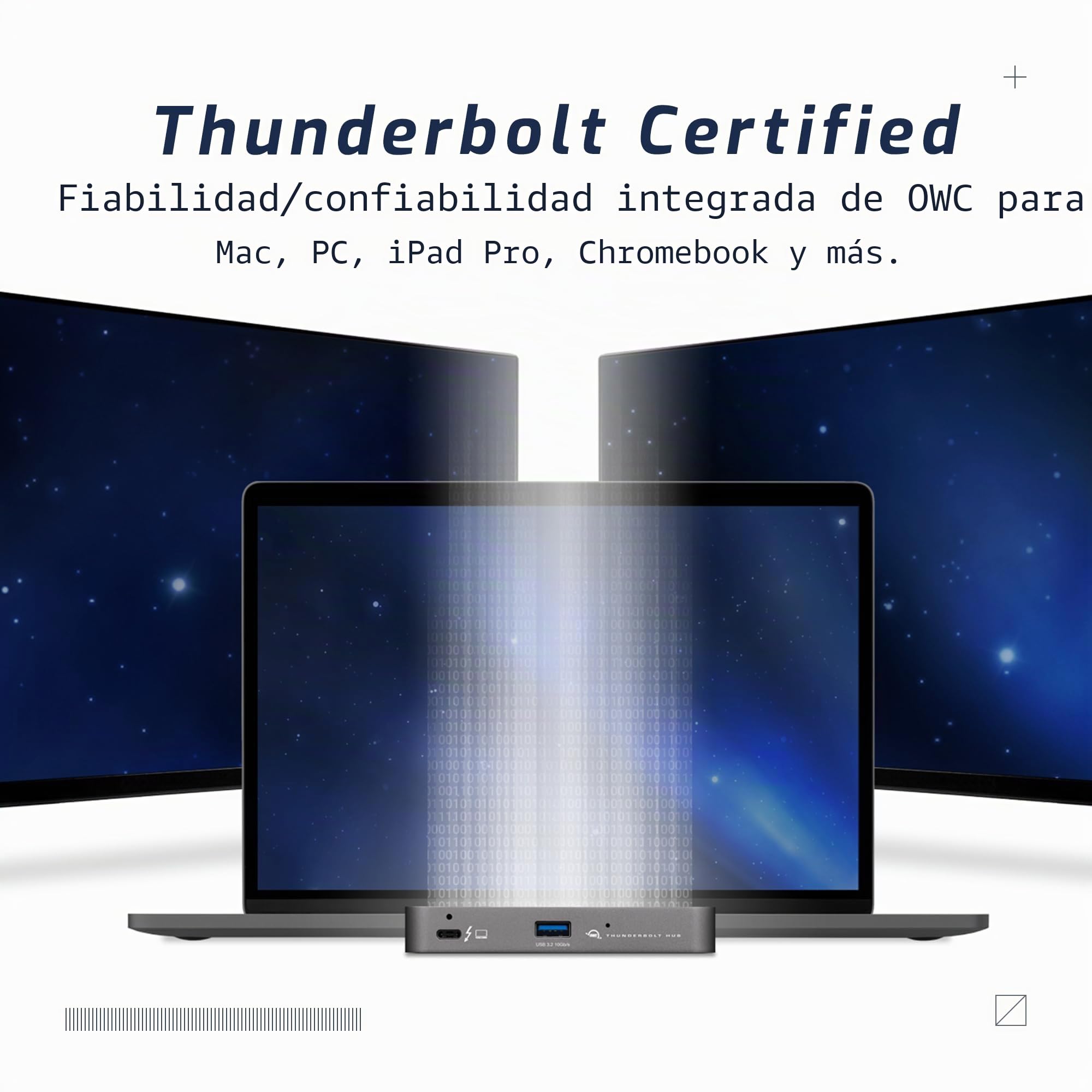 OWC - Hub Thunderbolt - Hub Thunderbolt 4 con 5 Puertos para Mac y Windows
