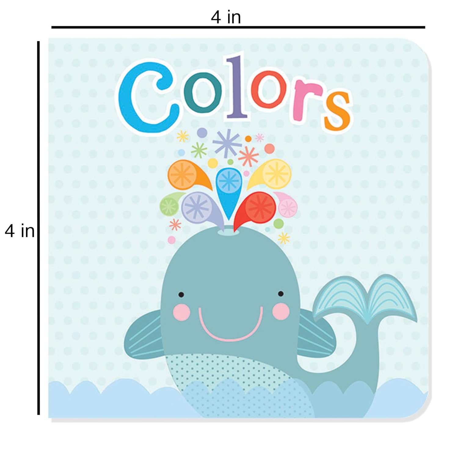 Little Learners 10 Board Book Library Set Includes Counting, Colors, Feelings, Animals, The Wheels on the Bus, Opposites, ABCs, Twinkle Twinkle Little Star, Please & Thank You, and Shapes