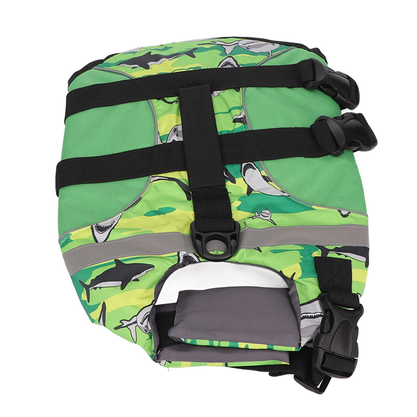 Chaleco Salvavidas Reflectante Ajustable para Perros para Nadar y navegar (l)