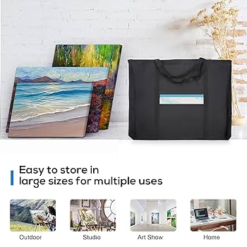 Amazon.com: JJRING Dacron Light Weight Art Portfolio Bag