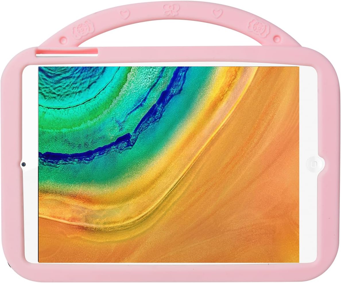 Cartoon Case for Samsung Galaxy Tab A9+ / A9 Plus，MONEHOYSY Cute Soft Silicone Kickstand [Drop Proof,Shock Proof,Anti Slip] Back Stand Cover Case for Kids Children Teens Girls Boys (Melody) image 3