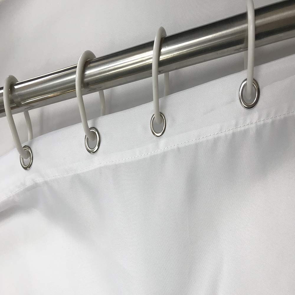 Dente di leone bianco Tenda da Doccia 180x150cm,Tenda per Doccia Antimuffa Impermeabile,Grande