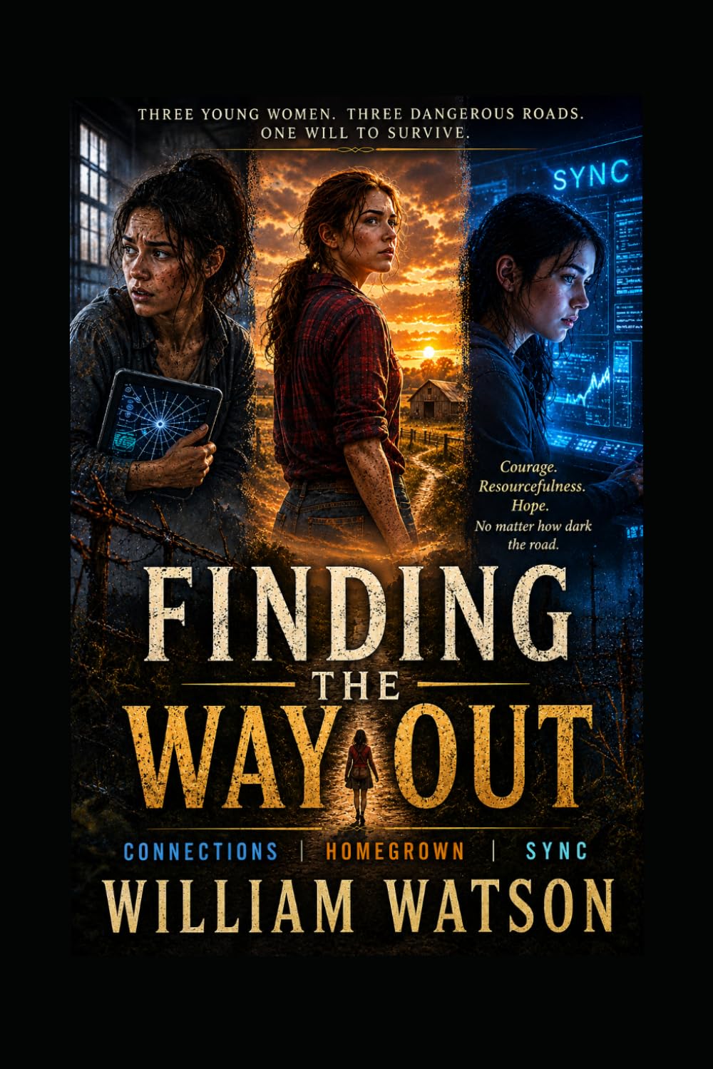Finding The Way Out: Three young women, Three dangerous roads, One will to survive