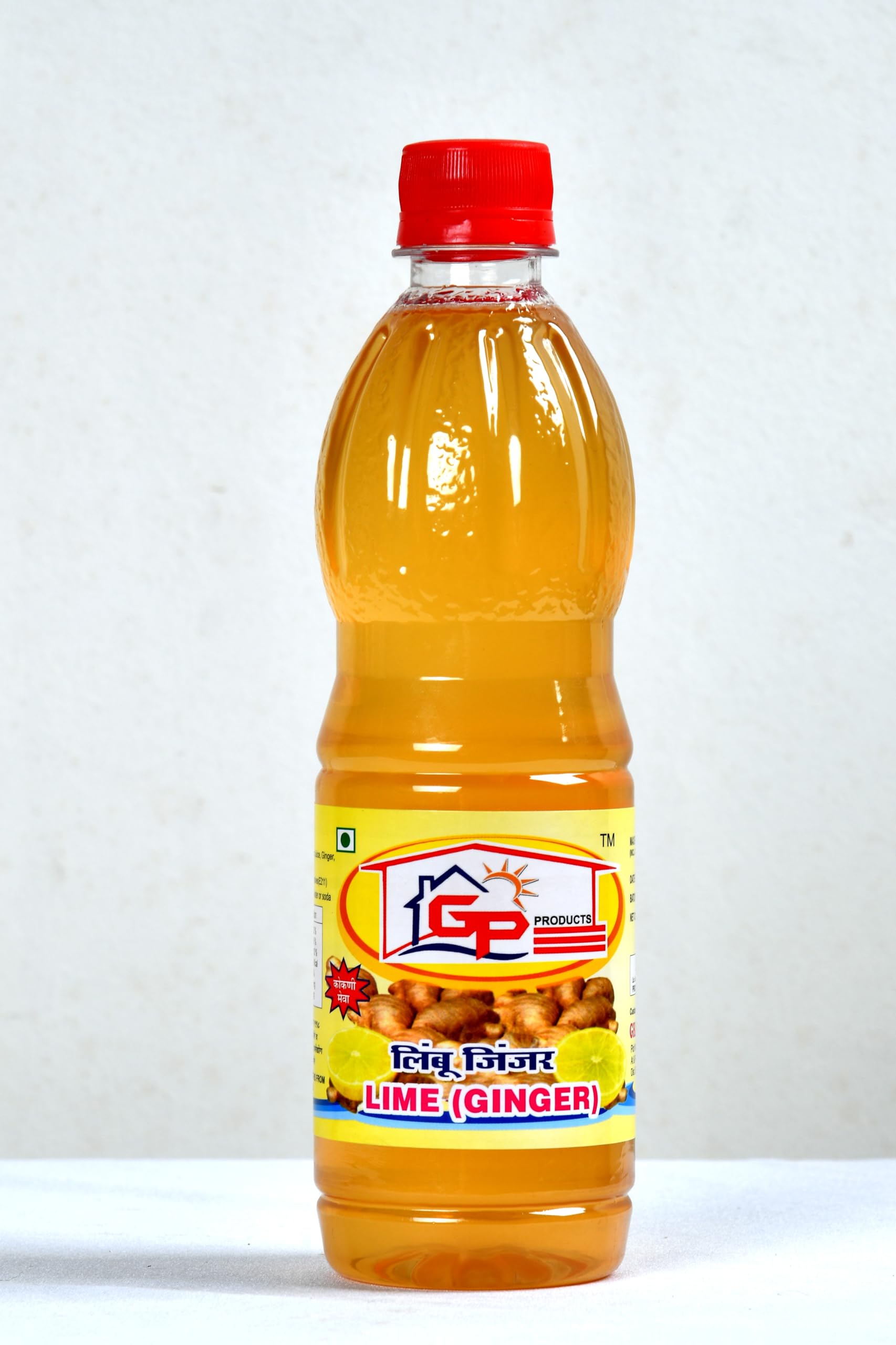 Gharkul Pickles Homemade Lime Ginger Squash Syrup Sharbat (500ml) Pack Of 2-image-9
