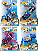 Hot Wheels Let’s Race com 13 cm, poderes secretos que se ativam ao rodar. Inspire aventuras criativas com chamas, rodas transformáveis e mais!