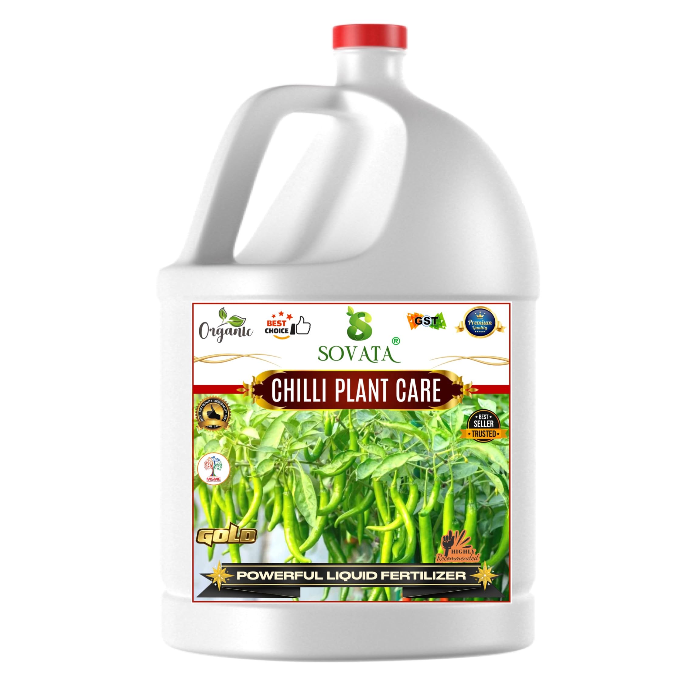 Sovata® Chilli Plant Care, Essential Organic Powerful Liquid Fertilizer for Fast Growth of Chilli Plants. (1000 ml) (B0D7M2MNGF) Amazon Price History, Amazon Price Tracker