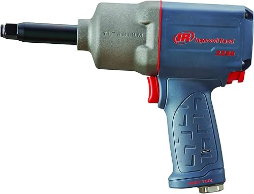 Miniatura 107 de Ingersoll Rand 2235TIMAX-O Llave de impacto neumática de 1/2 pulgada, torque de 1350 ft-lb, caja de martillo de titanio, retenedor de anillo