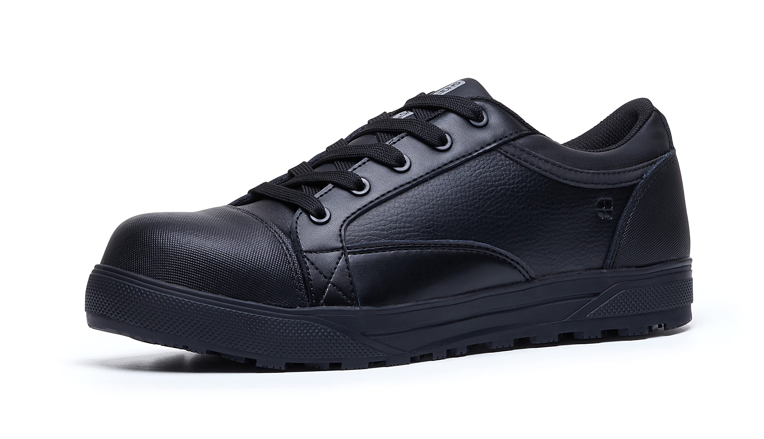 Shoes for Crews Scarpe antinfortunistiche Fergus Composite Toe - Scarpe da lavoro antiscivolo con protezione antiinciampo e cappuccio per scarpe, denim impermeabile, S3L FO SR - per uomo e donna