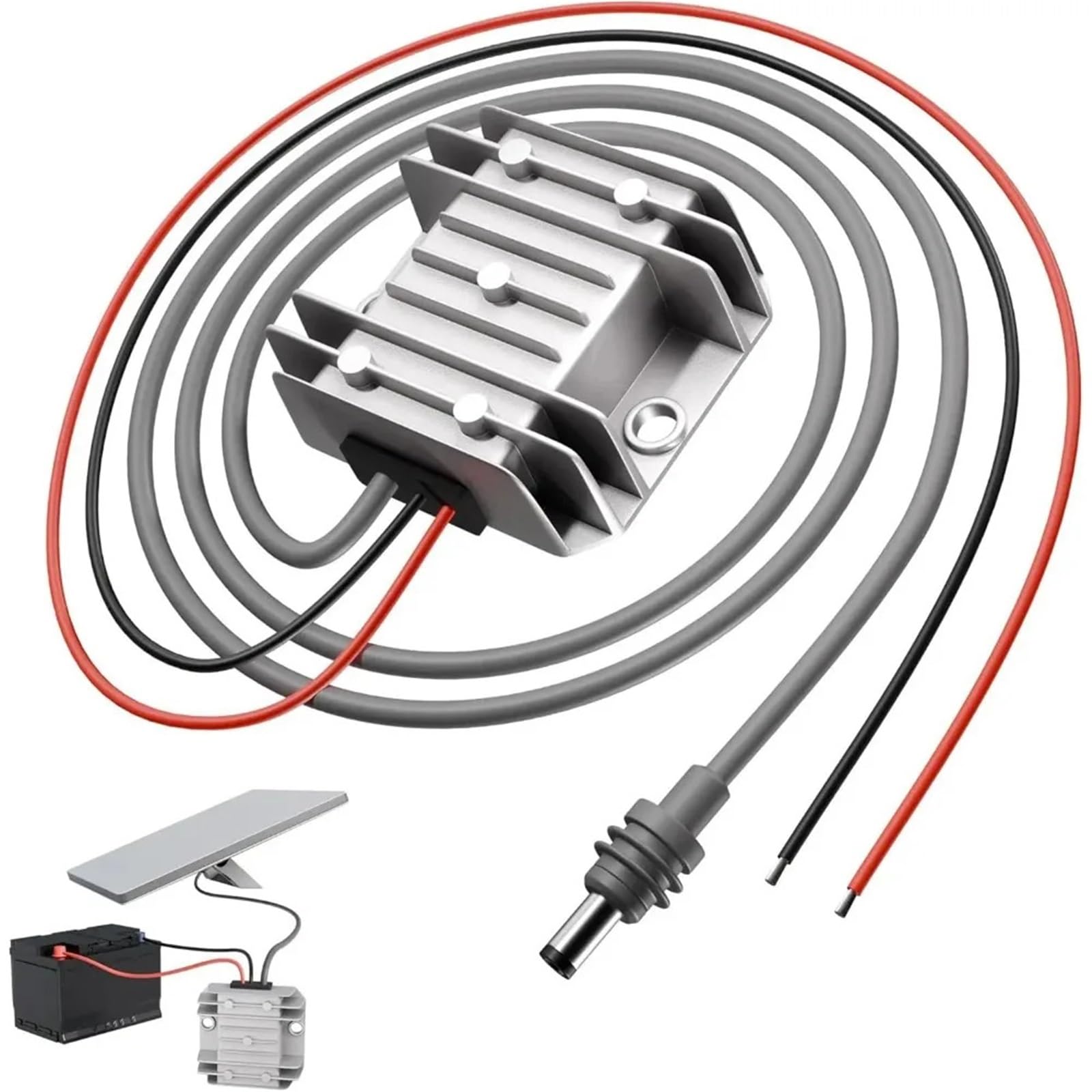 12V 24V to 30V 3.5A DC DC Step Up Converter Stabilizer Step Up Power Cable with Cable 9V to 28V Input Power