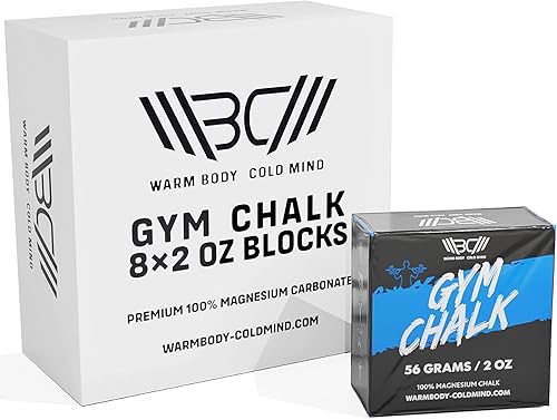 WARM BODY COLD MIND Liquid Chalk Improves Grip for Cross Training, Weightlifting, Powerlifting, Deadlifting, Gymnastics, Climbing, Pole Dancing, No