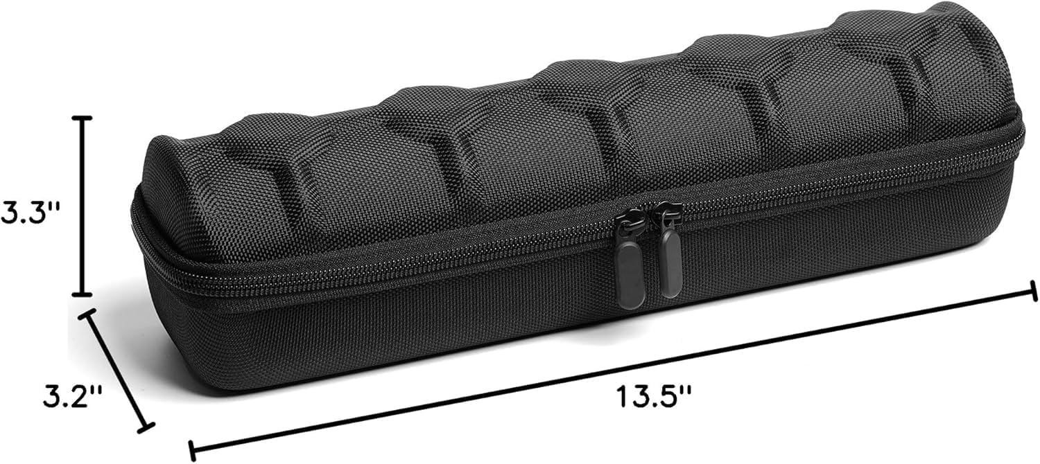Boîte de rangement pour montre de voyage avec fermeture éclair, robuste et portable, convient pour tous les bracelets et montres connectées jusqu'à 60 mm, compatible avec