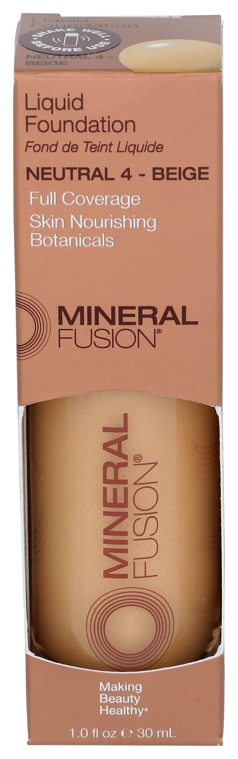 Amazon.com : Mineral Fusion Full Coverage Foundation, Liquid