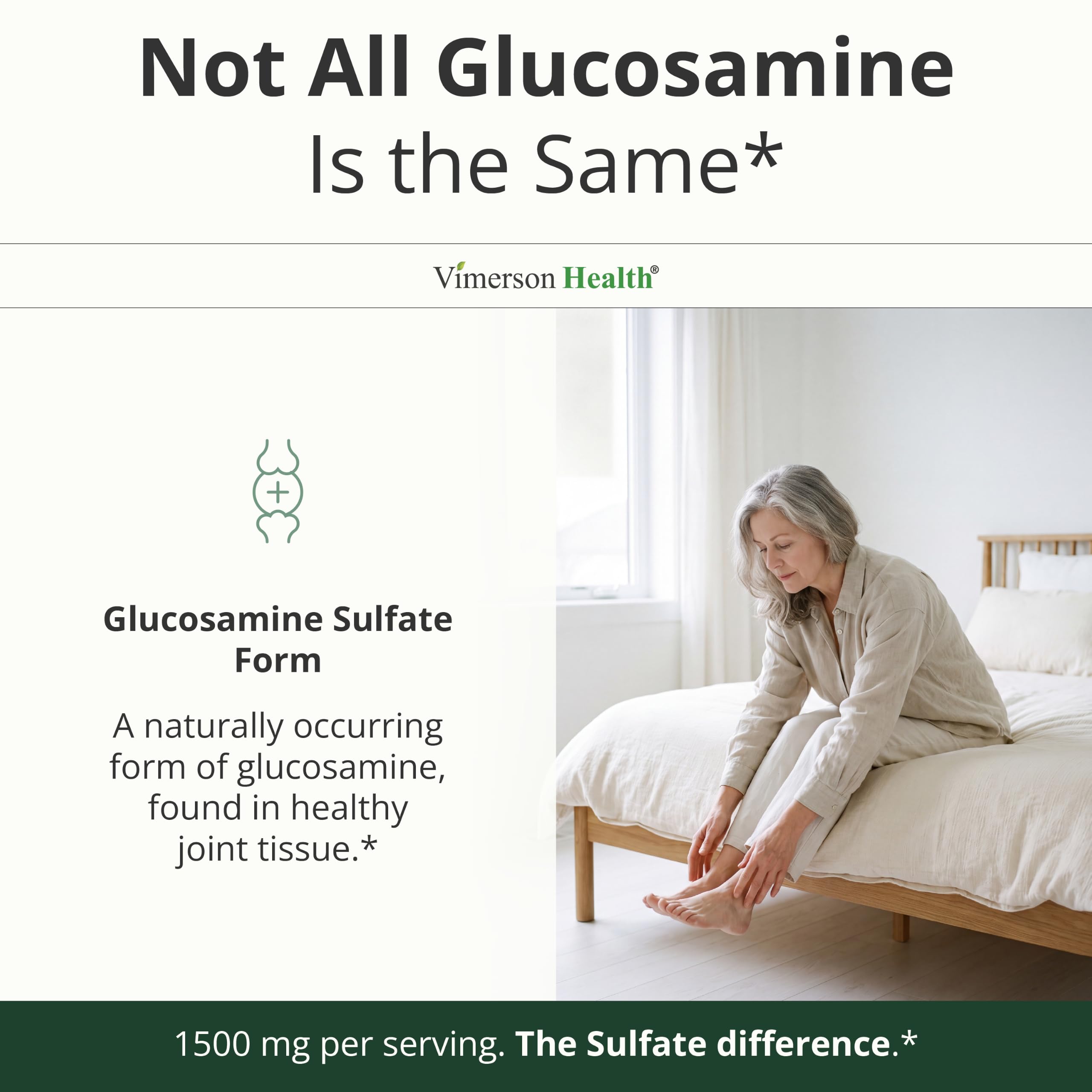 Glucosamine Chondroitin MSM – Potent 2000mg MSM for Joint Support –150 Caps — Amazon image 7