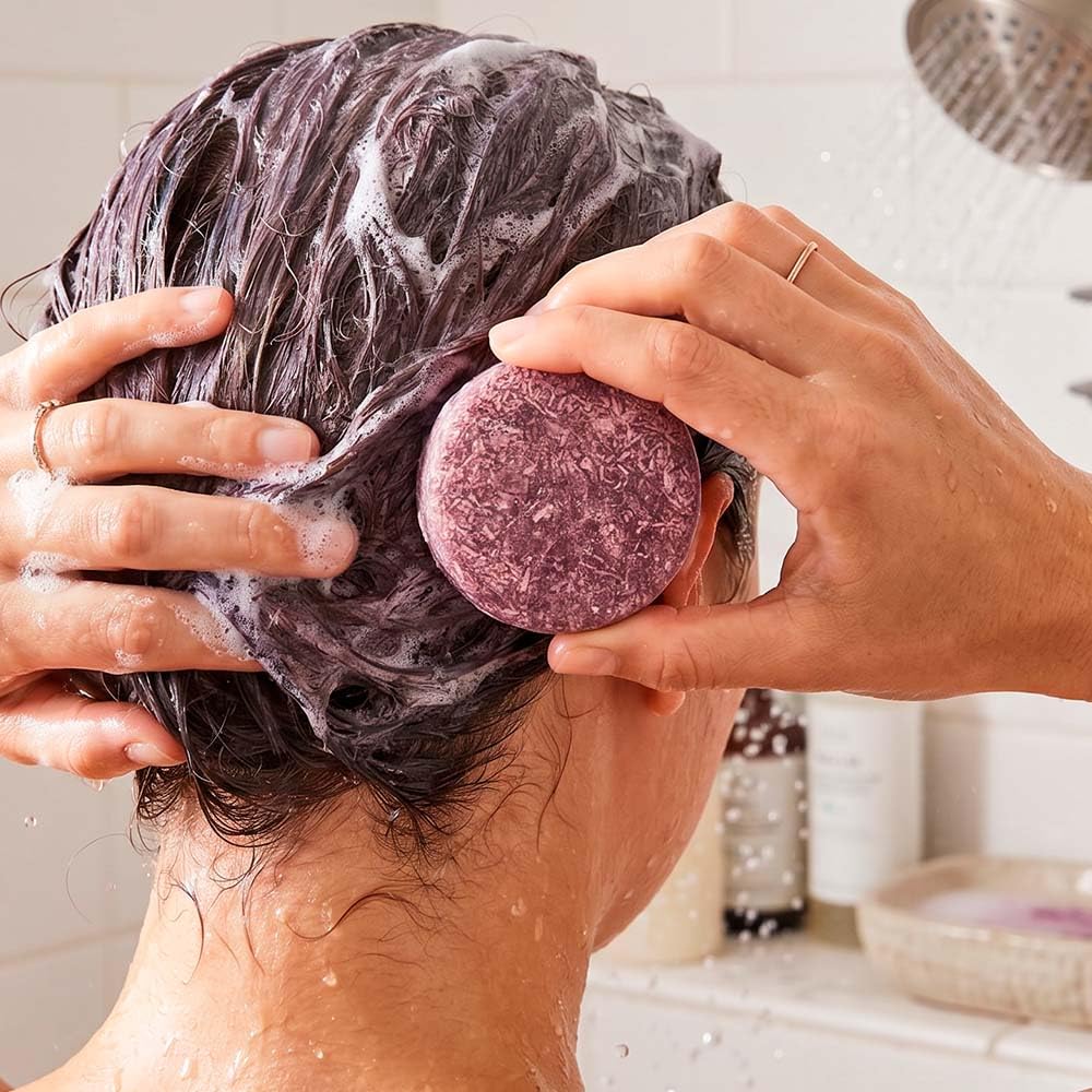 Champú sólido de cebolla roja y arcilla (Pack 4 uds) - Estimula el crecimiento del cabello - Detox para pelo graso y con caspa - Fortalece, frena la caída del pelo - Volumen, brillo - Hecho en España