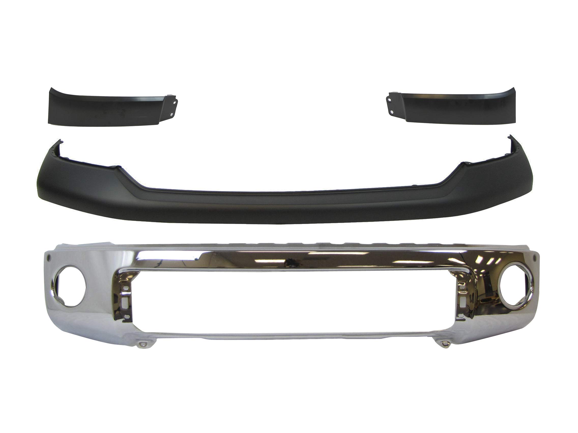 Amazon.com: FOR 2007-2013 TUNDRA FRONT BUMPER FACE BAR UPPER PAD 