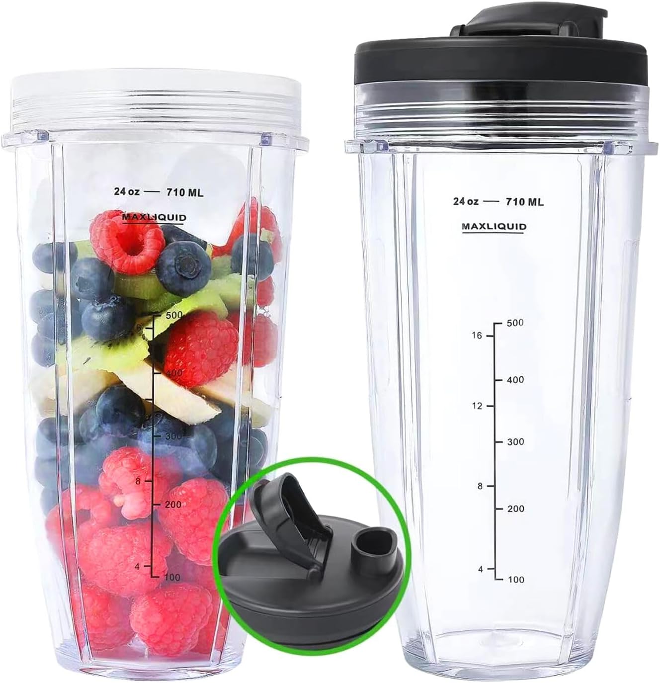Blendin 24oz Large Tall Cup with Sip N Seal Lid Replacement