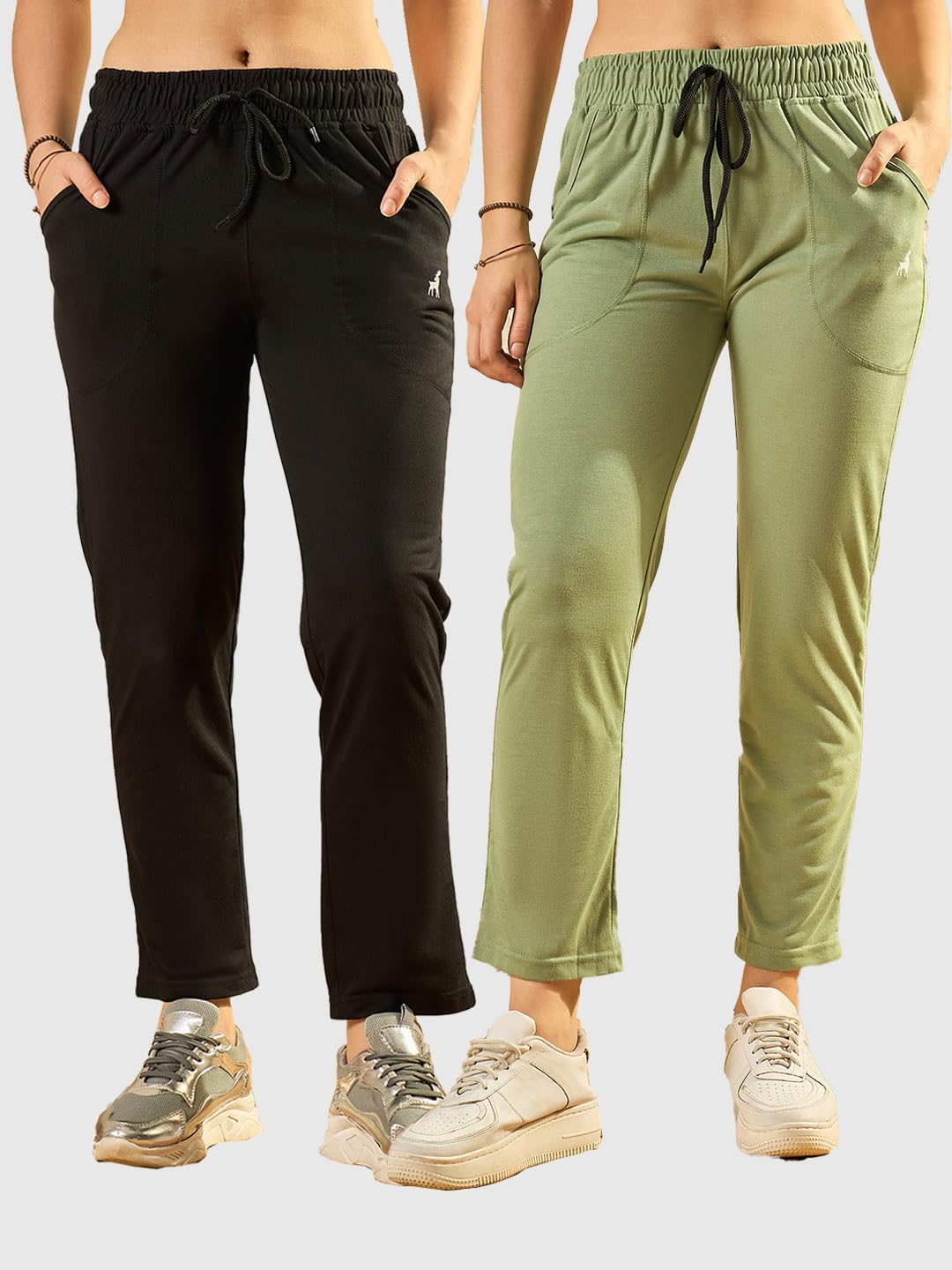 Modeve Pantaloni da allenamento da donna, vestibilità regolare
