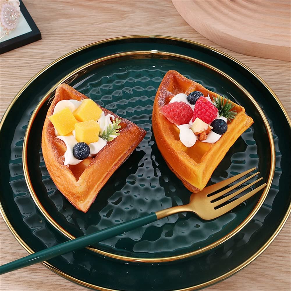 Amazon.co.jp: tonntyann 食品 サンプル ワッフルケーキの模型 本物