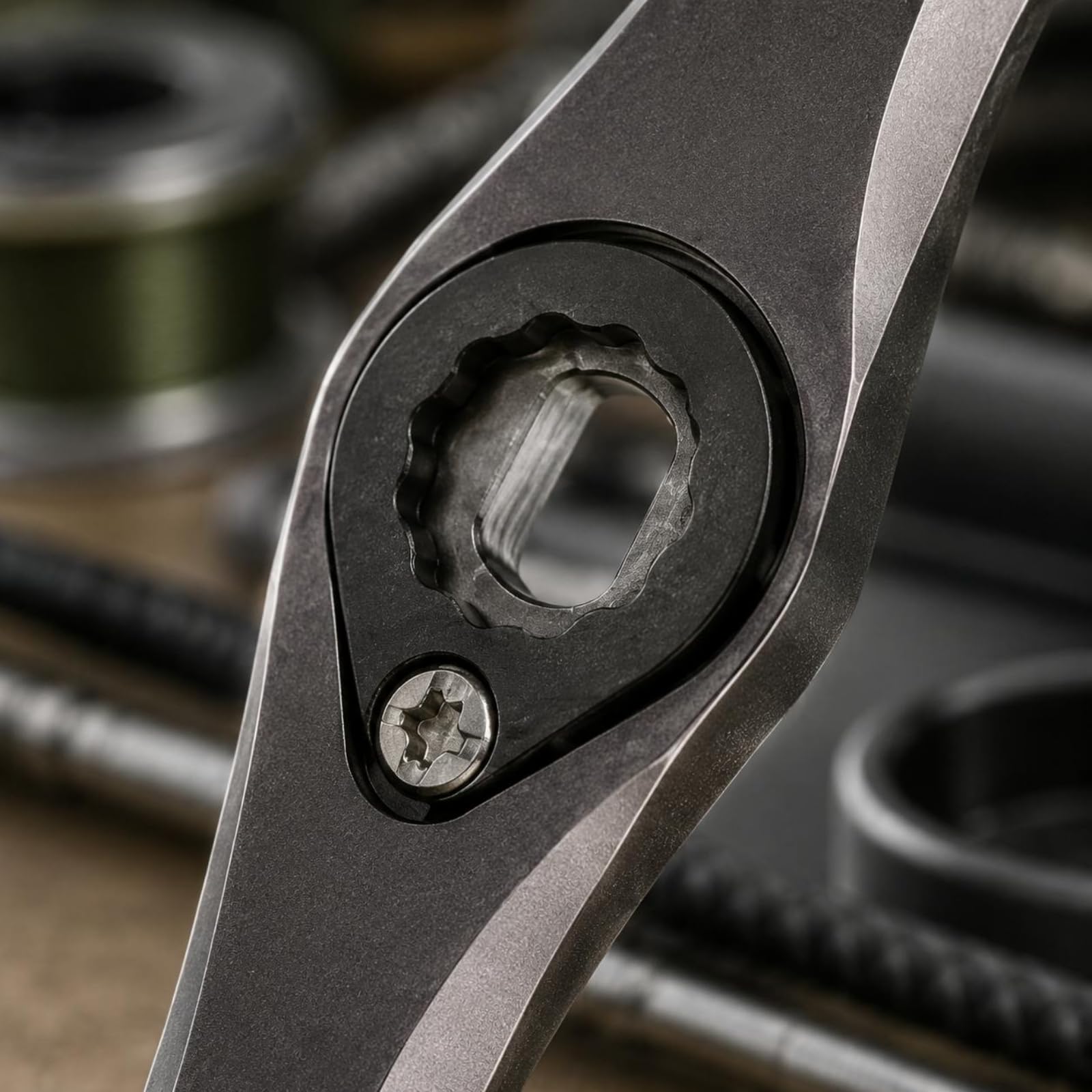 Sharplace Angelrollen Griff Kurbelhandgriff Kurbelaustausch Metall Aluminiumlegierung CNC-herstellung Langlebiges Zubehör für Reparaturen Angelzubehör Heimgebrauch