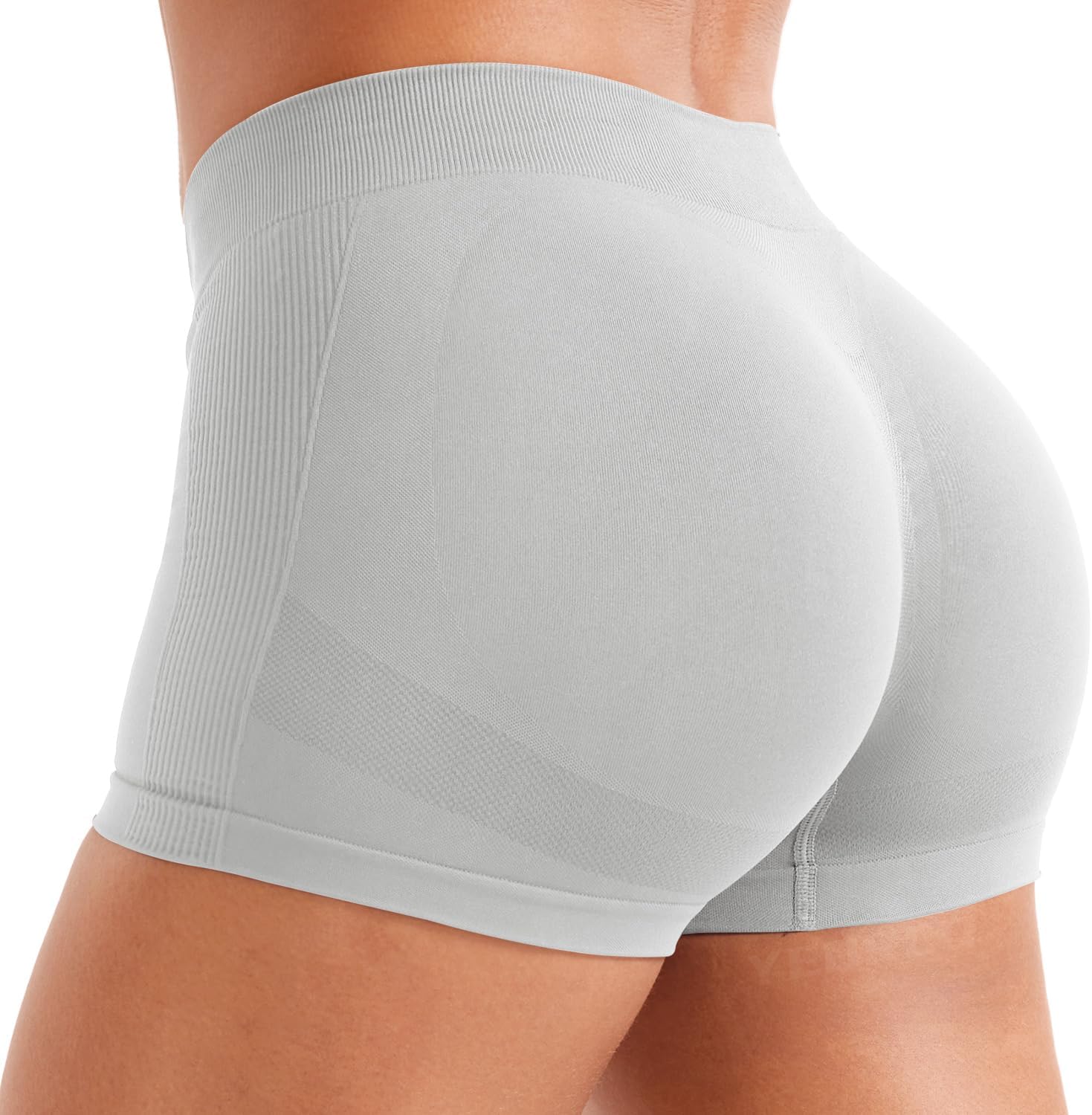 YEOREO Women Workout Booty Shorts Low Rise 2.5" Impact Scrunch Lifting Biker Gym Hot Shorts Spandex for Yoga Running