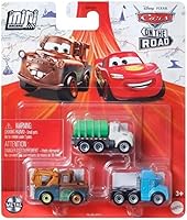 Vista 2 de Disney Cars Mini Racers - Paquete de 3 (cuadratorquosaurio, Westfalanapus, Clankylosaurus)