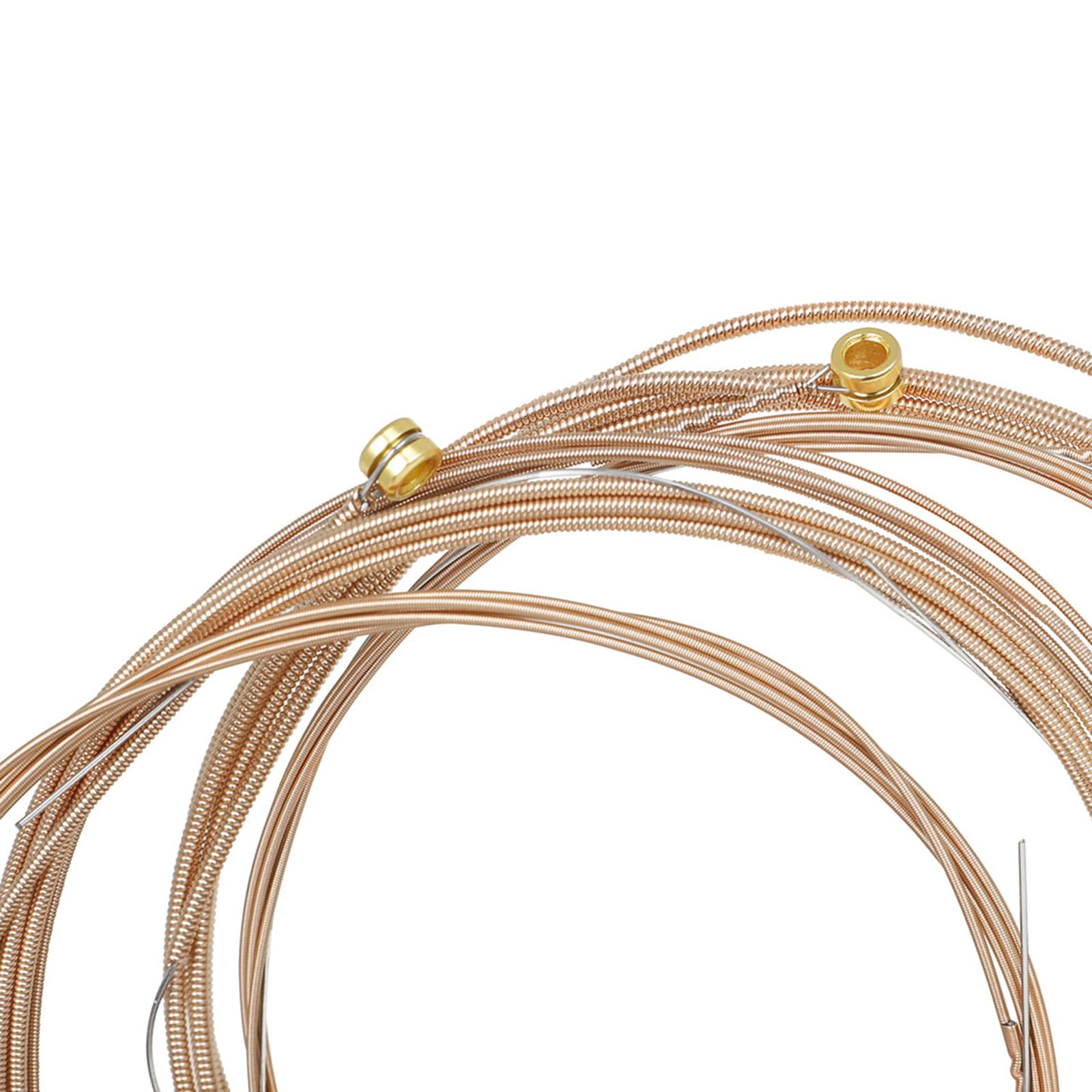 Corde Guitare Cordes Guitare Acoustique Folk - Lot De 12, Cuivre/acier, Anti-rouille Accessoire Guitare Qualité