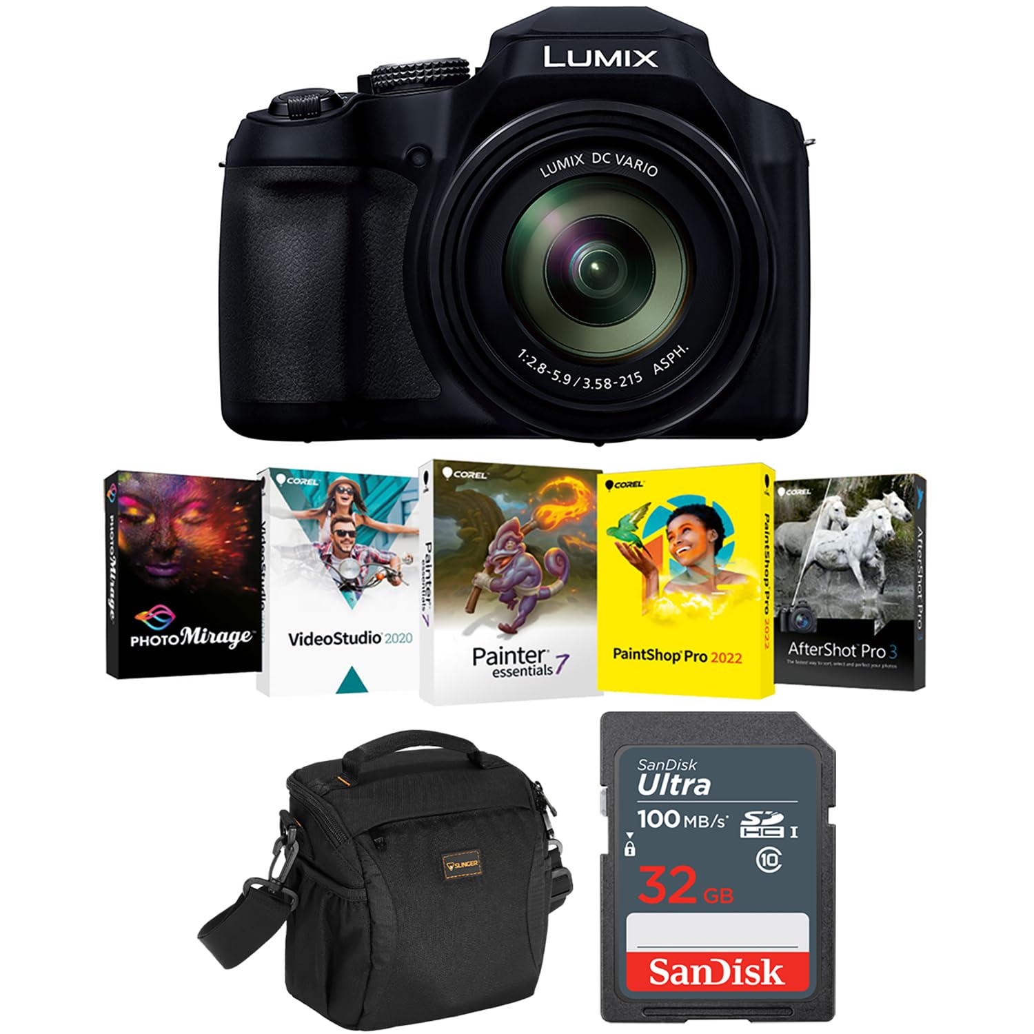 Amazon.com : Panasonic LUMIX FZ80D 18.1MP Digital Camera | 4K