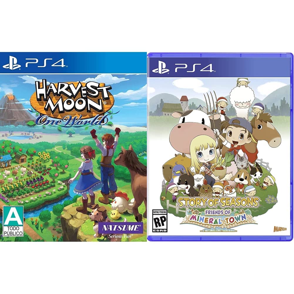 Amazon.com: Harvest Moon: One World Standard Edition - PlayStation