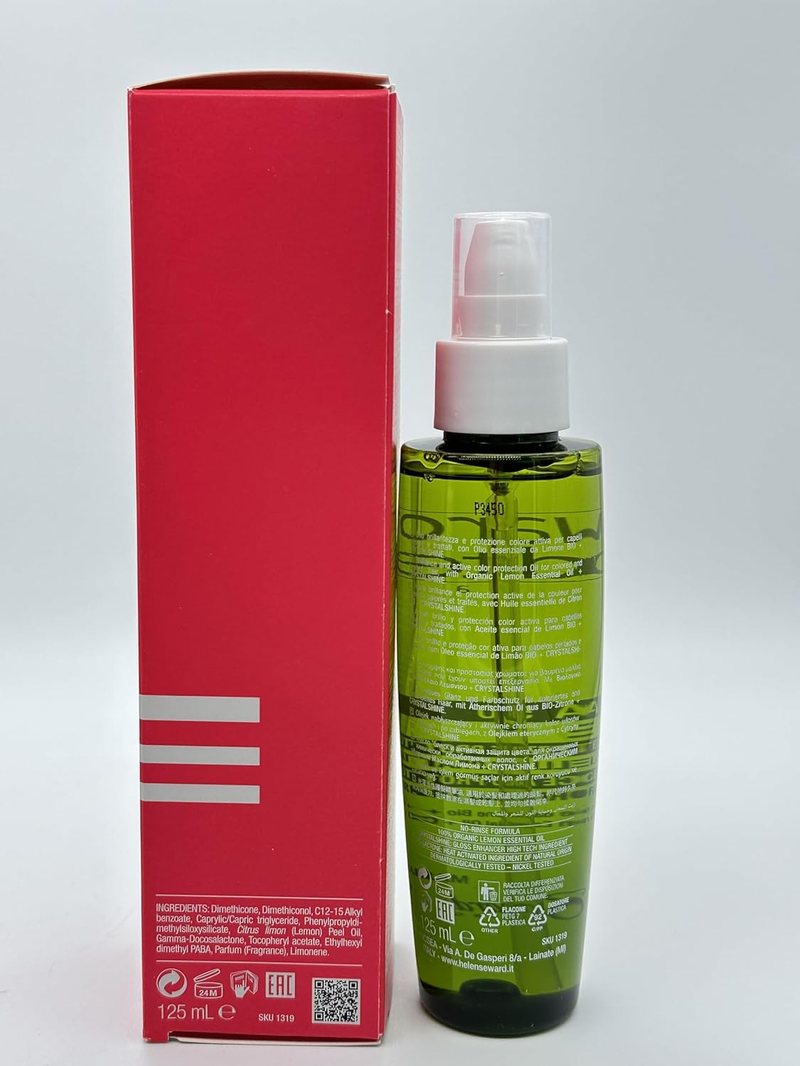 Helen Seward Hydra 5/S Hydrating Shampoo 33.81 Oz, 5/M Hydrating Mask 16.9 Oz and 5/O Hydra Glaze 4.22 Oz Kit