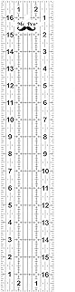 Mr. Pen- Sewing Ruler, 3 x17 Inch, Acrylic Ruler, Quilting Ruler, Cutting Ruler, Acrylic Ruler for Cutting Fabric, Rulers for Quilting and Sewing, Non Slip Quilt Rulers, Sewing Supplies