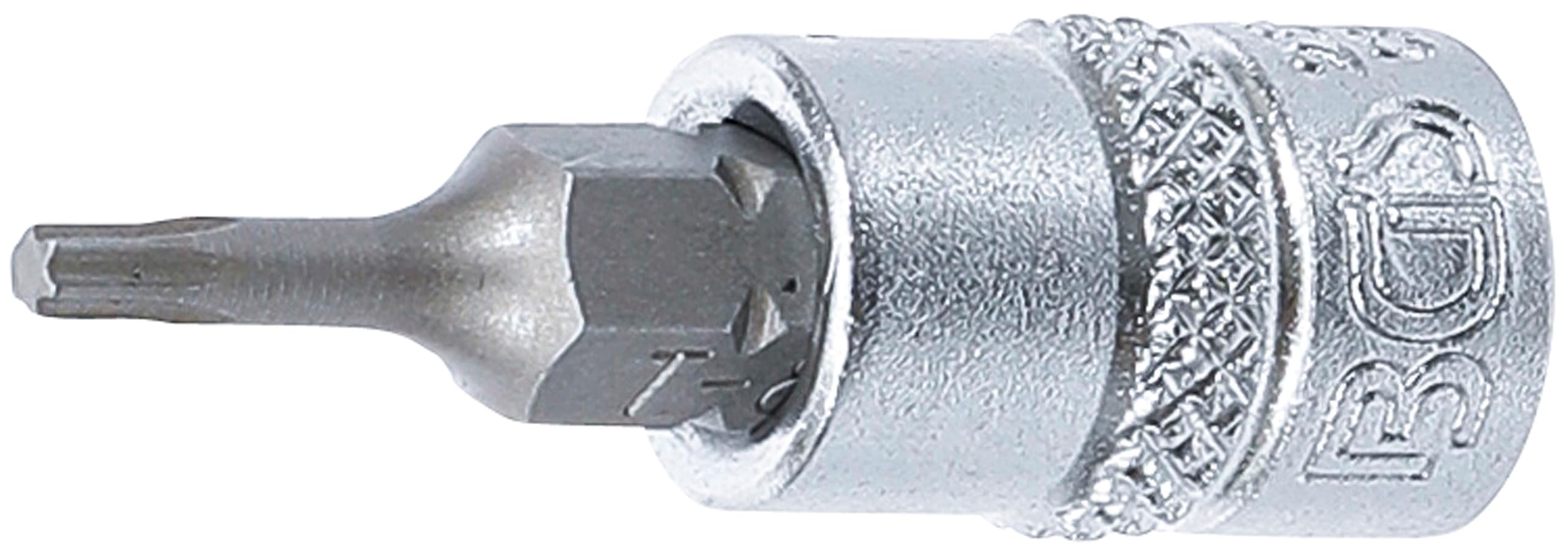 BGS 2589 | Bit Socket | 6.3 mm (1/4") Drive | T-Star (for Torx) T8