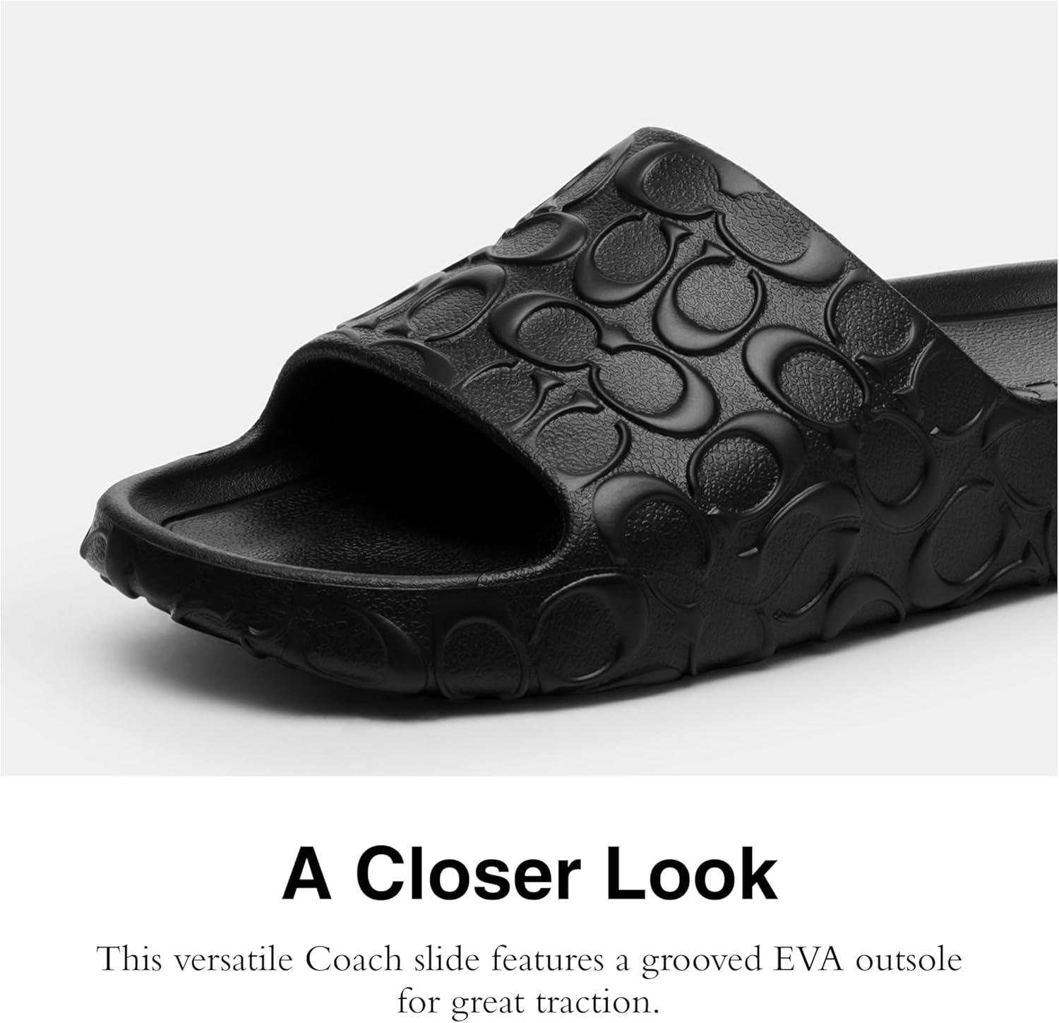 COACH womens Bay Slide - Image 4