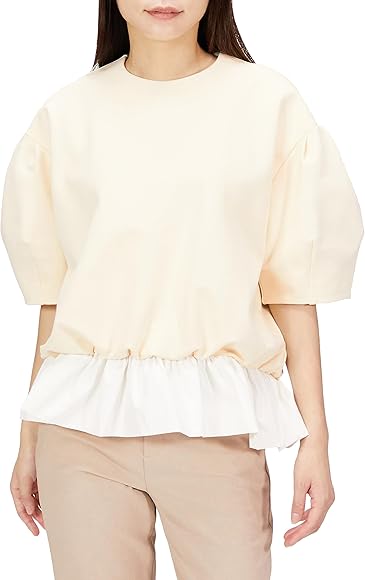 Amazon | [エミ] Atelier ポンチフリルコンピプルオーバー 13WCT234051 