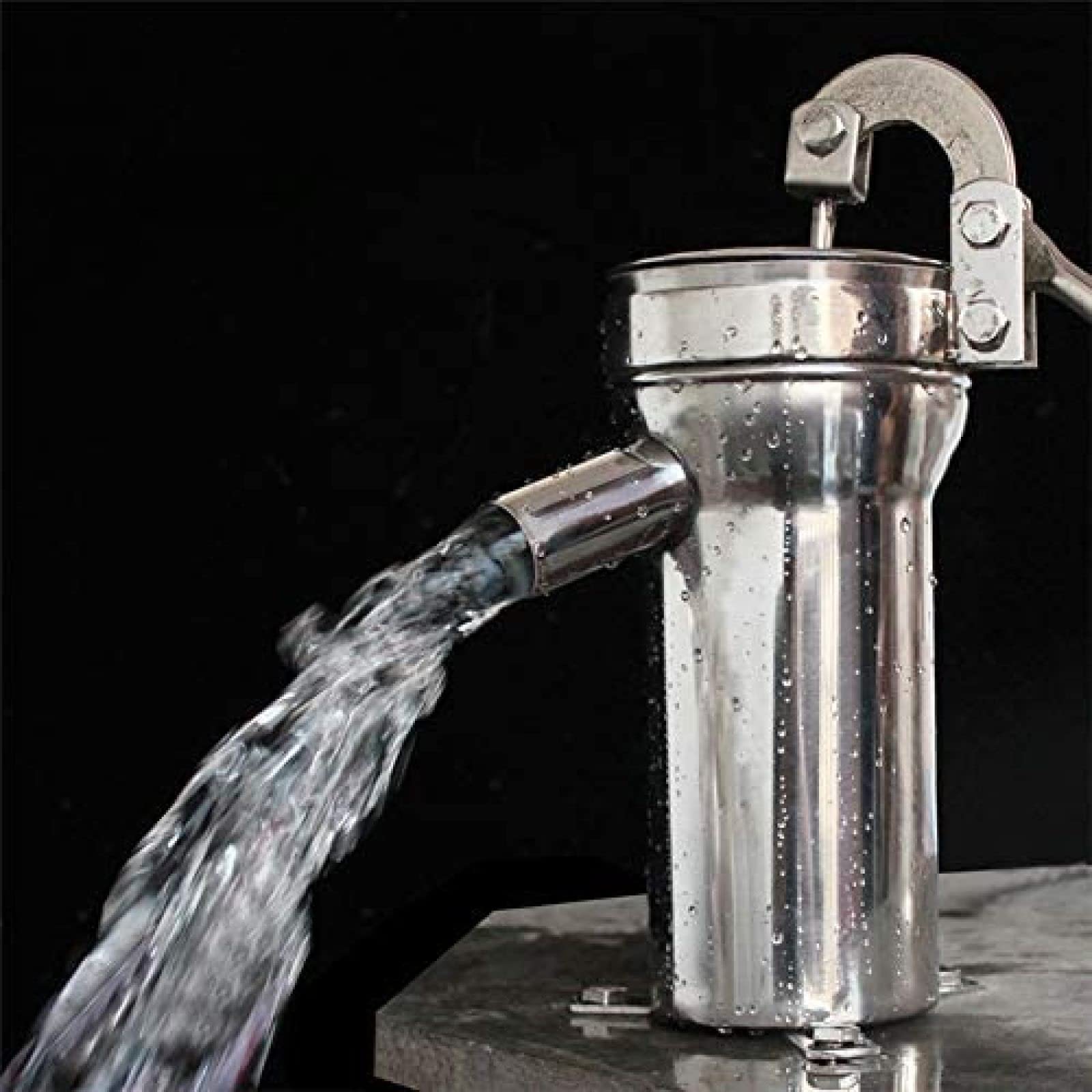 Die Aumentar La Bomba De Agua, La Prensa Manual Y La Bomba De Tierra, El Jardín Al Aire Libre, El Dispensador De Agua Y La Manivela Manual De Hierro Fundido para Uso Doméstico Antiguo,Constructive23