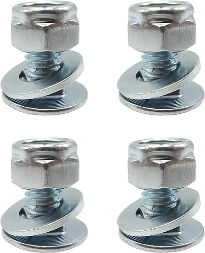 Miniatura 2 de BOAISDHY 784-5581A 784-5581 Tornillos de carro Tuercas para MTD Cub Cadet Shave Plate Scraper Bar (516-18) 58" sopladores de nieve