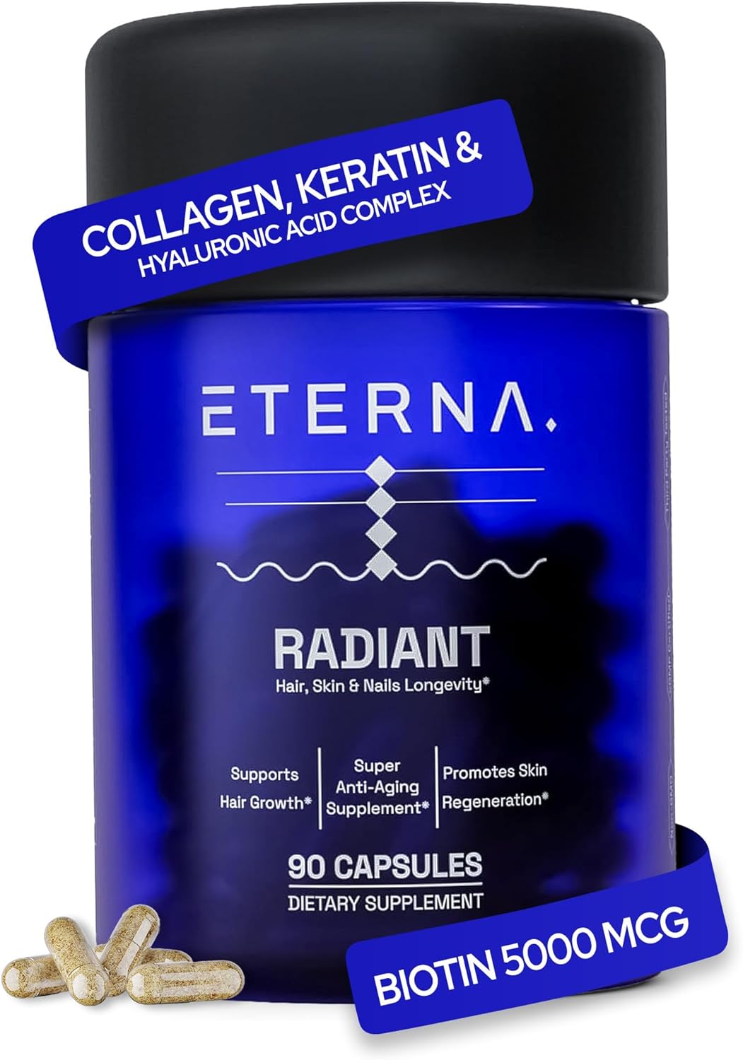 ETERNA RADIANT Healthy Hair Growth Supplement... ETERNA RADIANT Healthy Hair Growth Supplement...