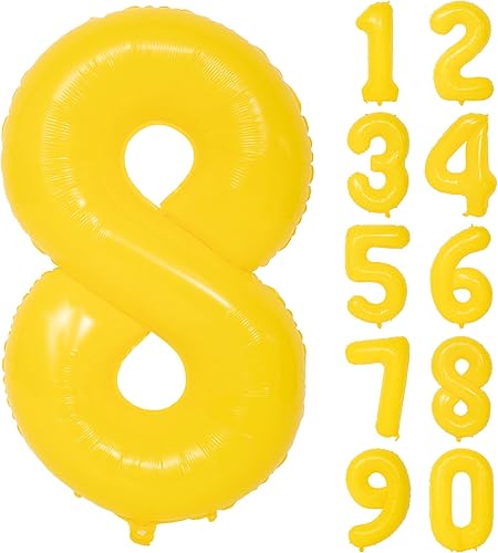 Vista 286 de 40" Macaron purple Number Balloons Helium Foil Mylar Balloon Birthday Party banquet Decoration 9