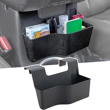 PIMCAR Center Console Hanging Storage Box for 2011-2018 Jeep Wrangler JK JKU 2/4 Door, Armrest Organizer Tray Interior Accessories Not for JL JLU