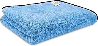 Microfiber Bath Towel 1Pc Sky Blue! Ultra Absorbent Super Soft & Lightweight Quick Drying for Men & Women Daily Use Large Size Unisex.