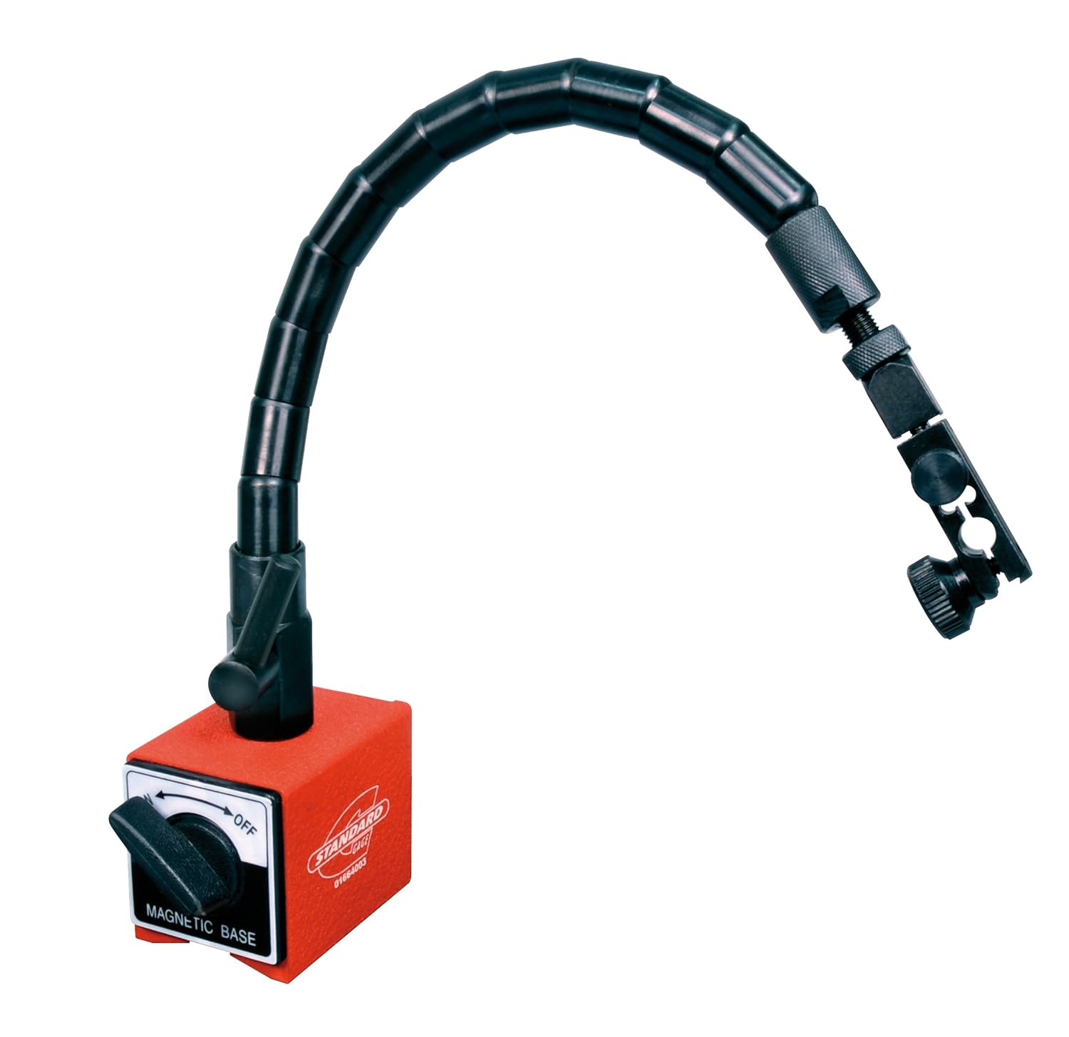 Standard Gage 01664003 Stand with Flexible Arm for Dial Gauge and Comparator, 350mm Arm