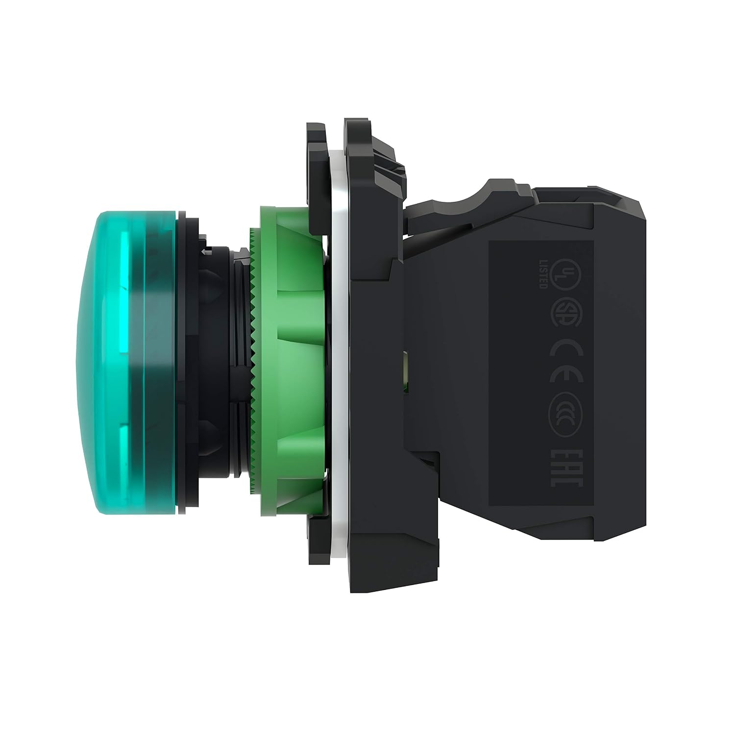 Schneider Electric Harmony XB5, Pilot Indicator Light, Plastic, Plain Lens, Integral LED, Industrial Control, 22 mm Mount - Image 4