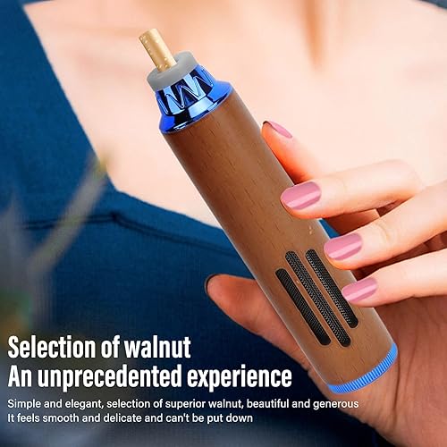 Miniatura 2 de TOPINCN Cenicero de coche, encendedor de cigarrillos, mini cenicero portátil para fumar para automóvil, soporte para cigarrillos antihollín,