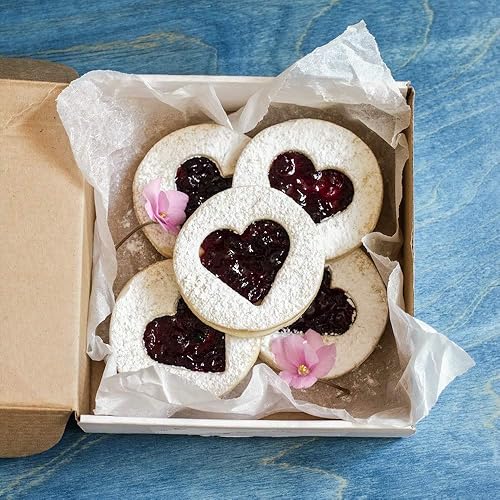 Miniatura 6 de Ultra Cuisine Juego de formas de mini cortador de galletas  24 moldes pequeños para cortar masa de pastelería y tartas de masa  304 cortadores de