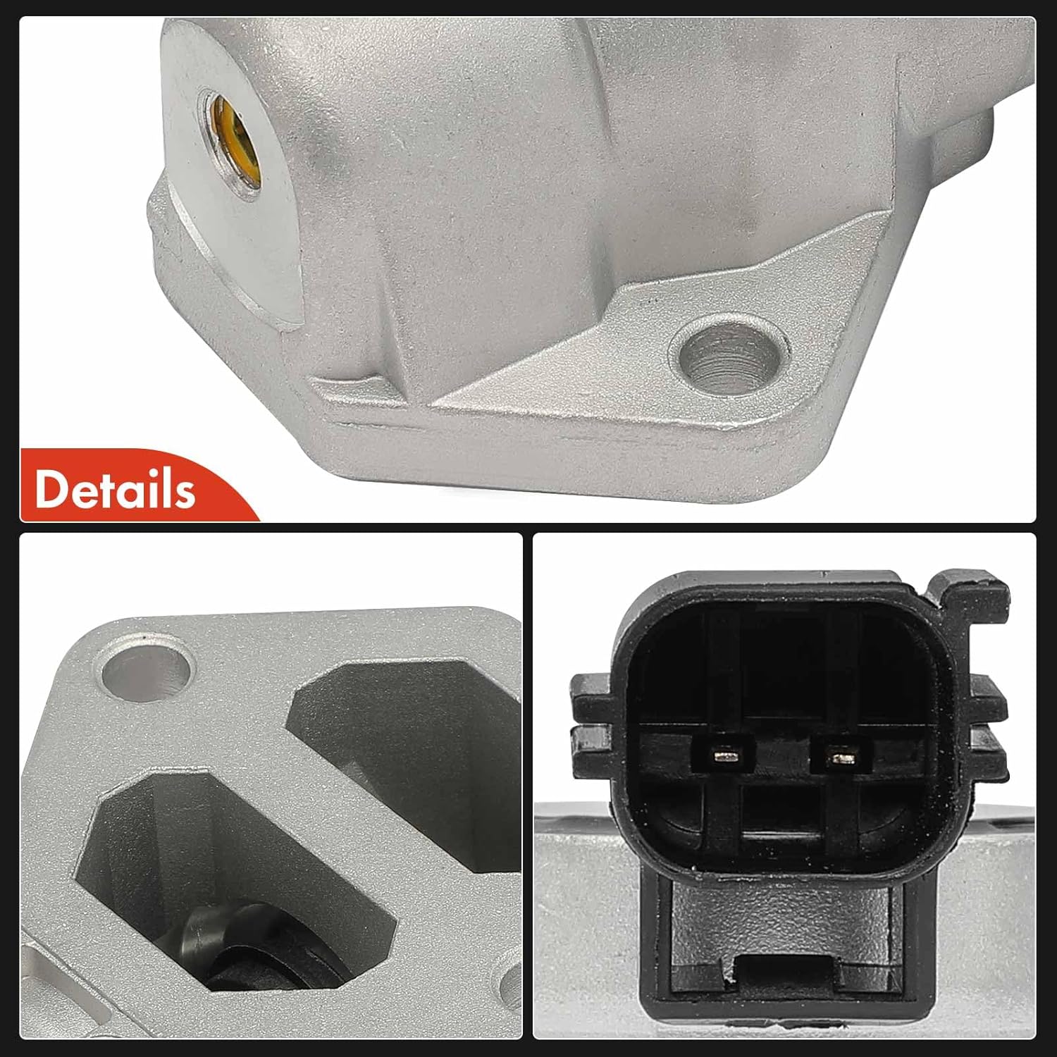 A-Premium Fuel Injection Idle Air Control Valve Compatible with Volvo S40 & V40 2000-2004 1.9L, Auxiliary Air Valve, Replace for# 86704190