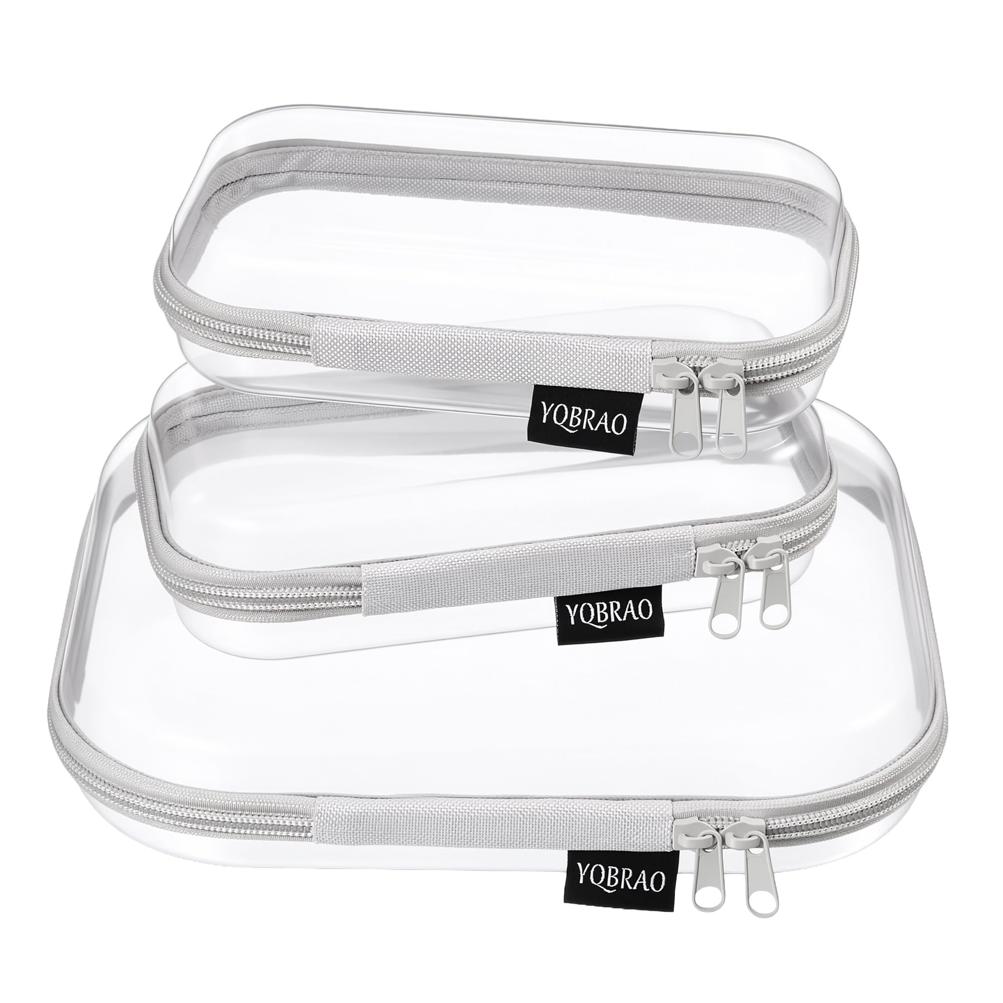 Clear Travel Organizer Cases - YQBRAO -8 Clear Travel Organizer Cases - YQBRAO -8