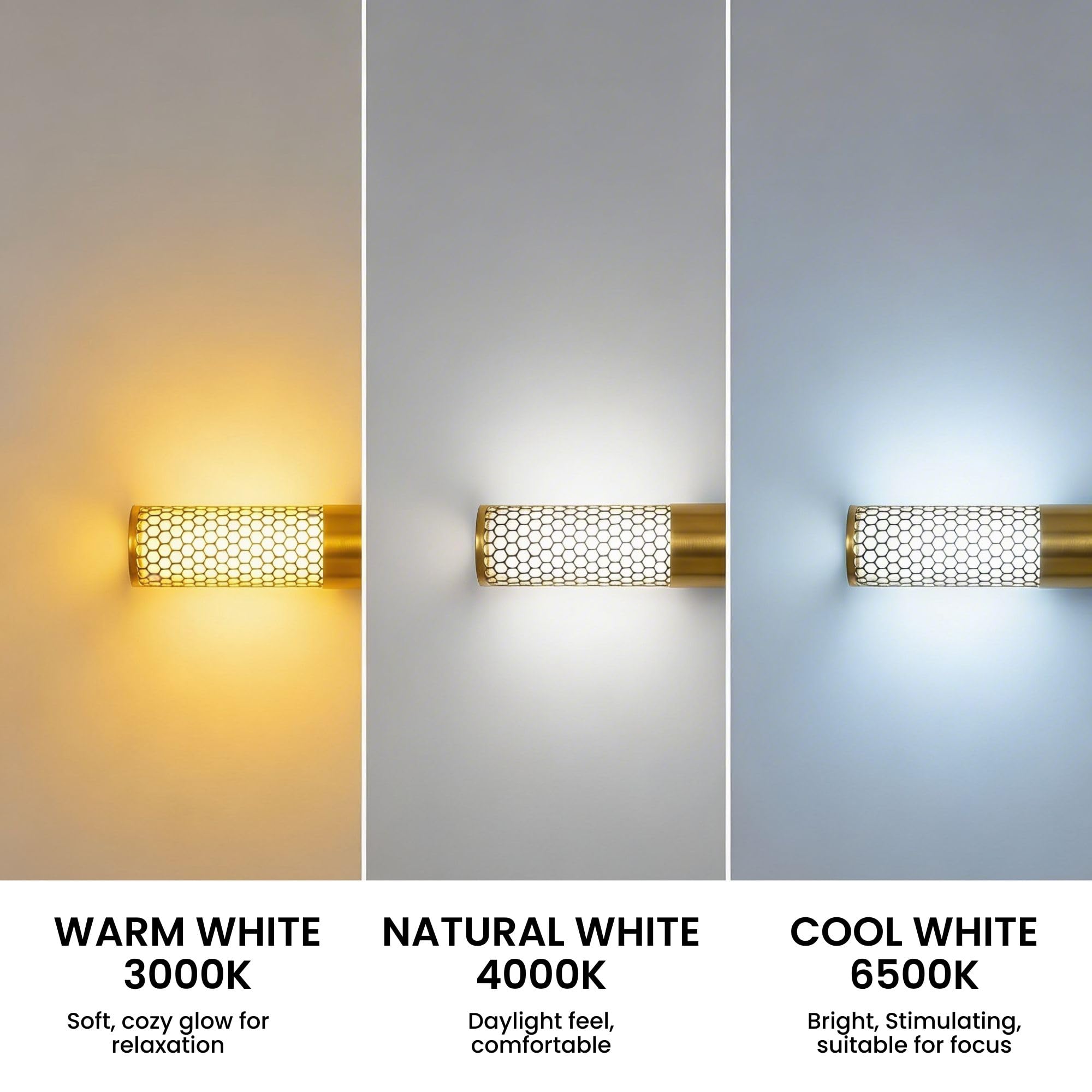 Proudome Decorative LED Vanity Wall Light | Mirror Lamp for Bathroom, Dressing Room & Picture | Modern Indoor Wall Mounted Light for Grooming & Accent Lighting 2